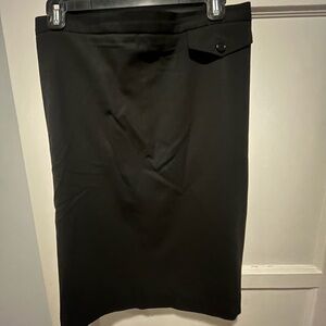 BCBGMaxAzria Black Pencil Skirt